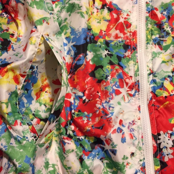 Catherine Malandrino Floral SoHo Windbreaker XS - Picture 8 of 8